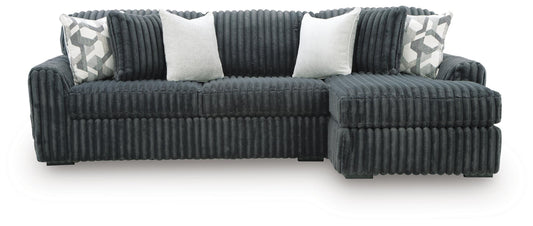 Midnight-Madness 2-Piece Sectional Sofa Chaise