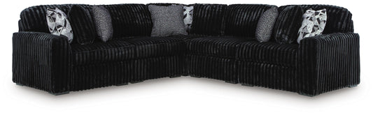 Midnight-Madness 5-Piece Sectional