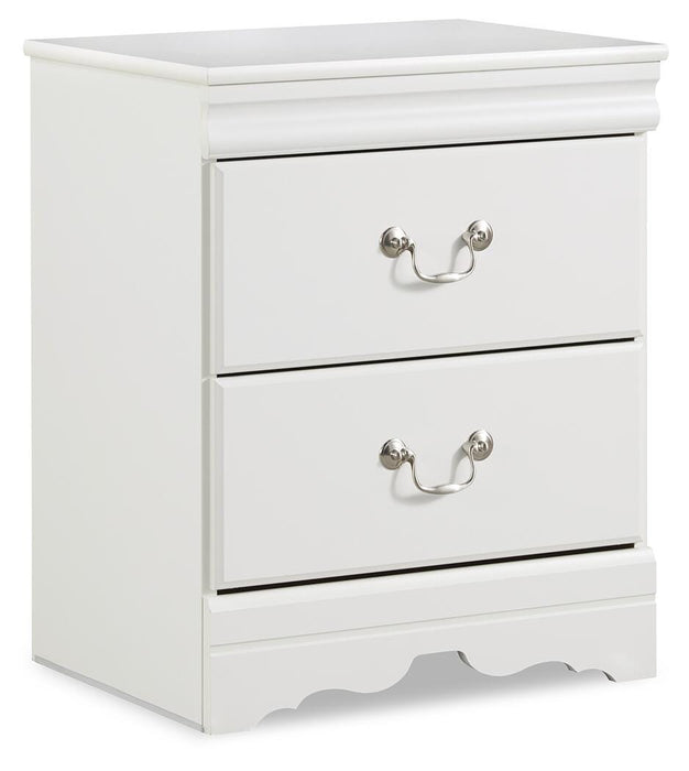 Anarasia Twin Sleigh Headboard, Dresser, Mirror, Chest and Nightstand