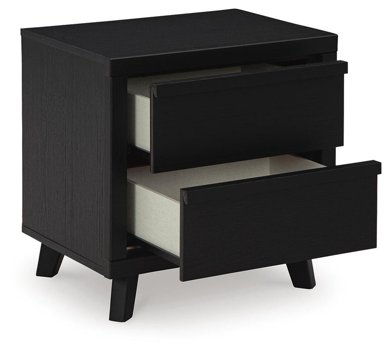 Danziar Queen Panel Bed, Dresser, Mirror and Nightstand