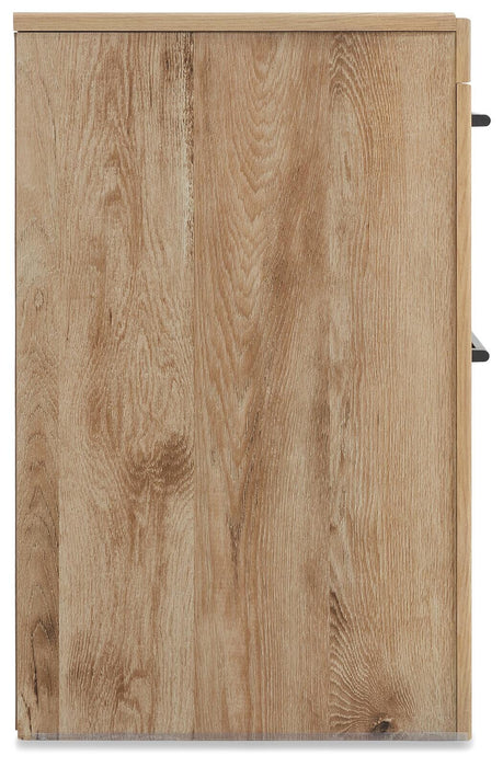Hyanna Queen Panel Bed, Dresser, Mirror and Nightstand