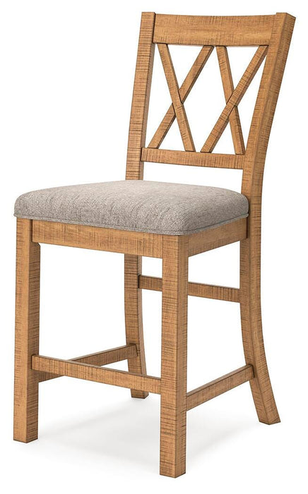 Havonplane Counter Height Dining Table and 10 Barstools