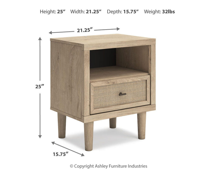 Cielden Queen Panel Headboard, Dresser, Mirror, Chest and Nightstand