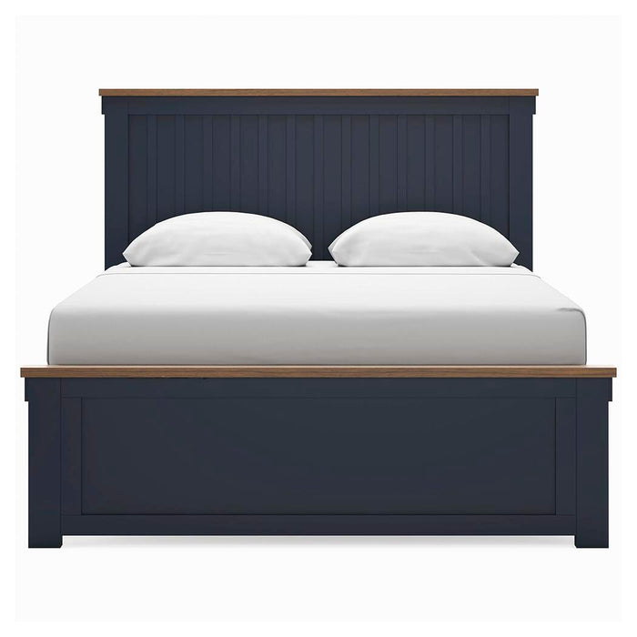 Landocken Queen Panel Bed, Dresser, Mirror and Nightstand