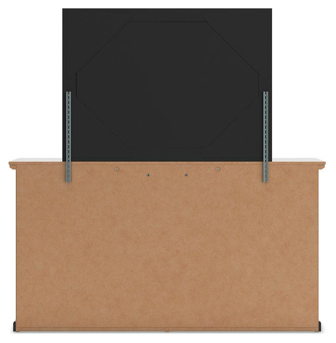 Maribel Full Panel Bed, Dresser, Mirror, Chest and Nightstand