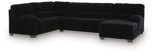 SimpleJoy 3-Piece Sectional with Chaise
