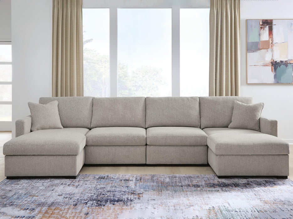 ModMax Luxe 4-Piece Double Chaise Sectional
