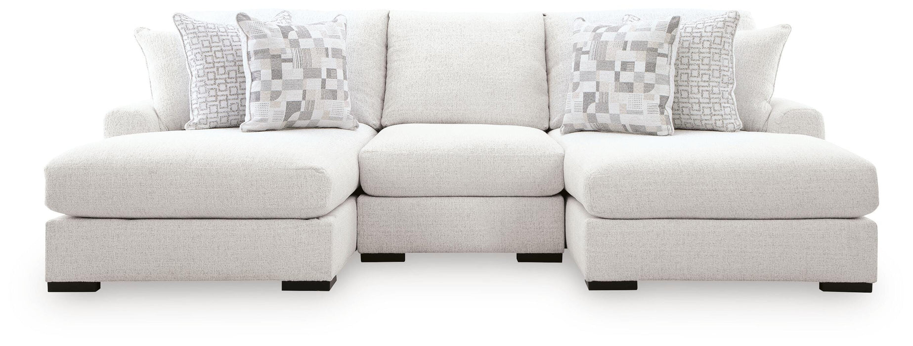 Misty-Lakes 3-Piece Double Chaise Sectional