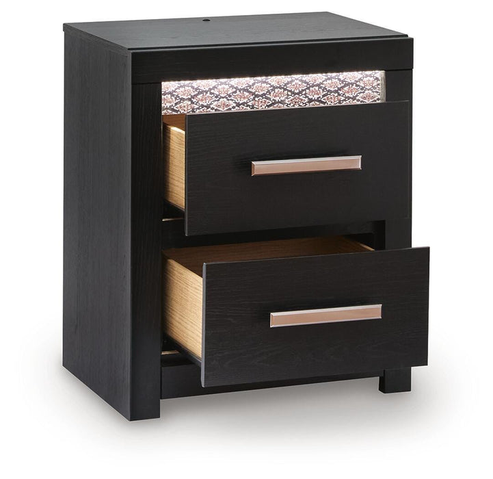 Shoralli Two Drawer Night Stand