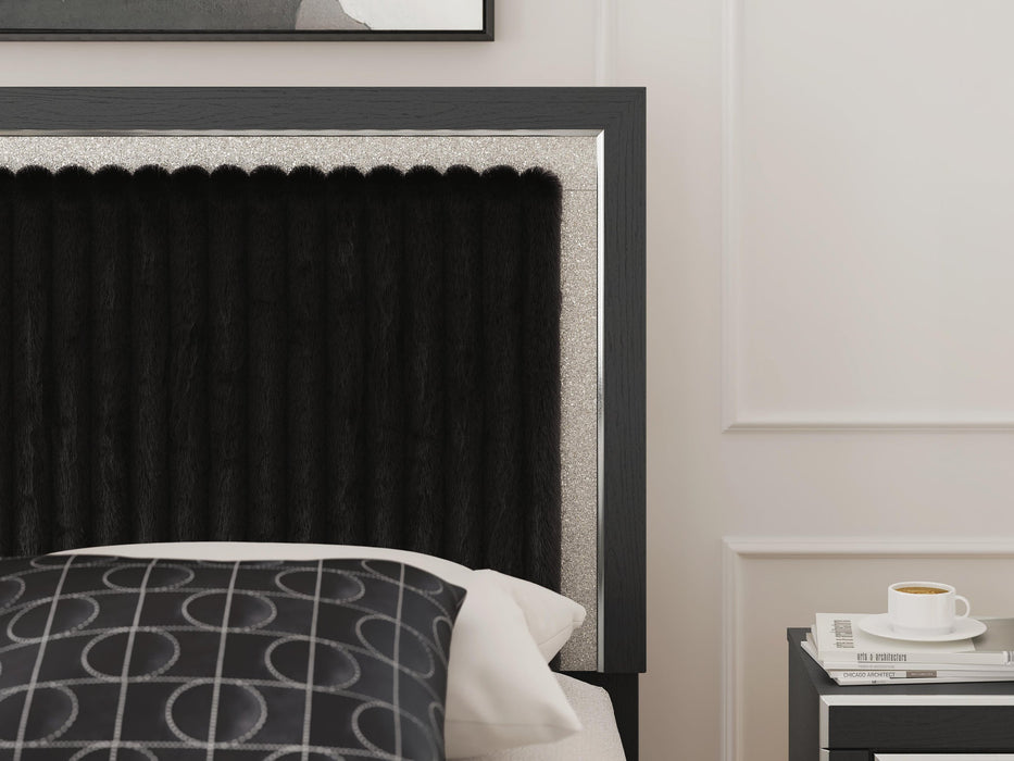 Zuraleus Queen Upholstered Panel Storage Bed