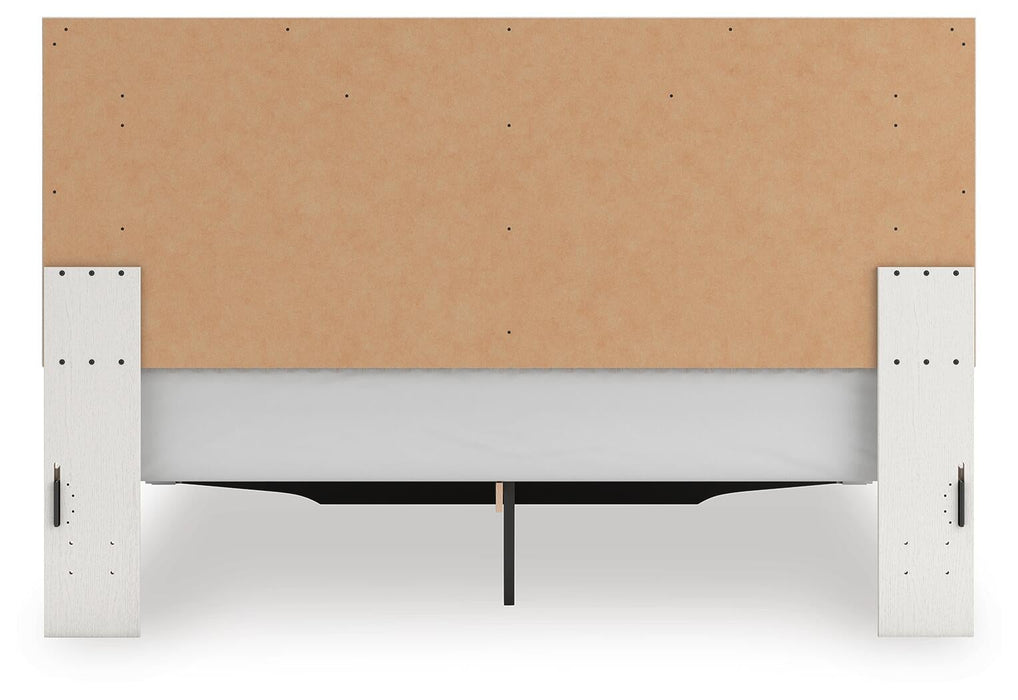 Zuraleus King Upholstered Panel Platform Storage Bed
