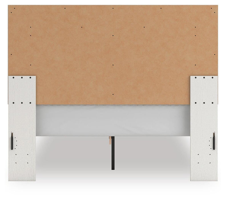 Zuraleus Queen Upholstered Panel Platform Bed