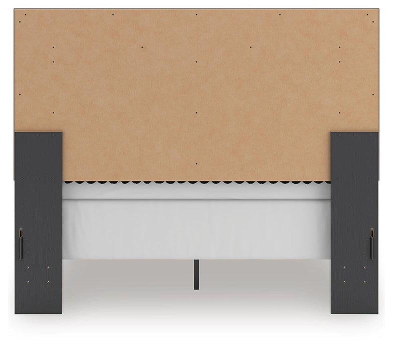 Zuraleus Queen Upholstered Panel Bed