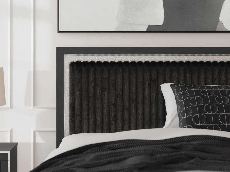 Zuraleus Queen Upholstered Panel Bed