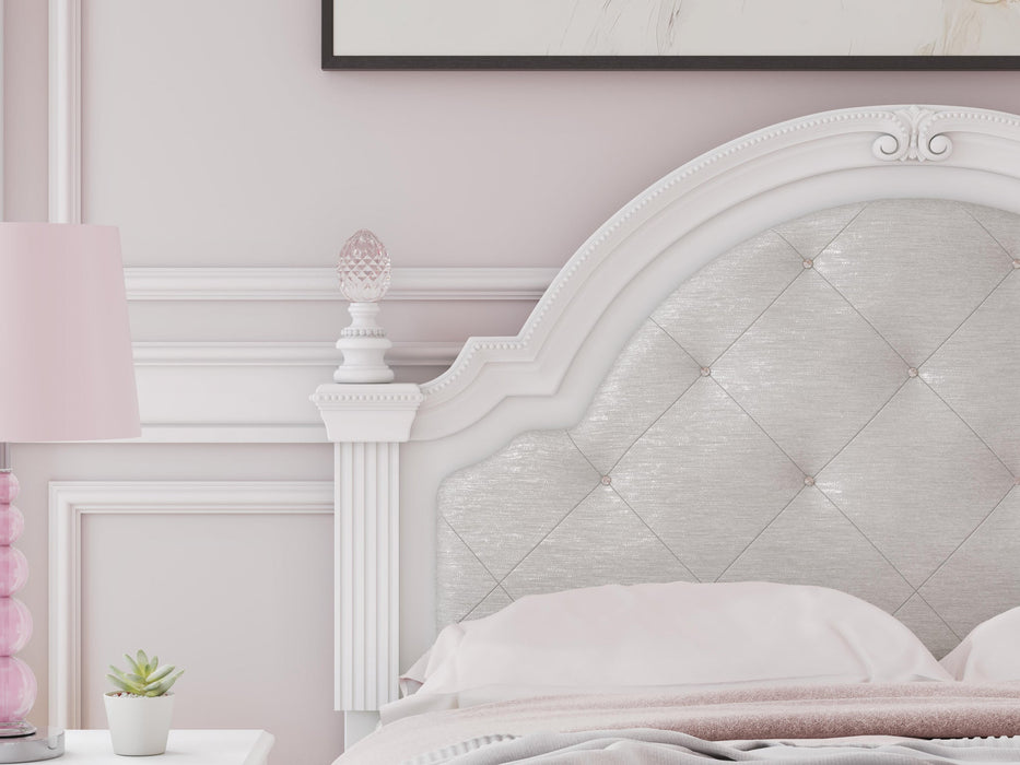 Kozlani Full Upholstered Panel Bed