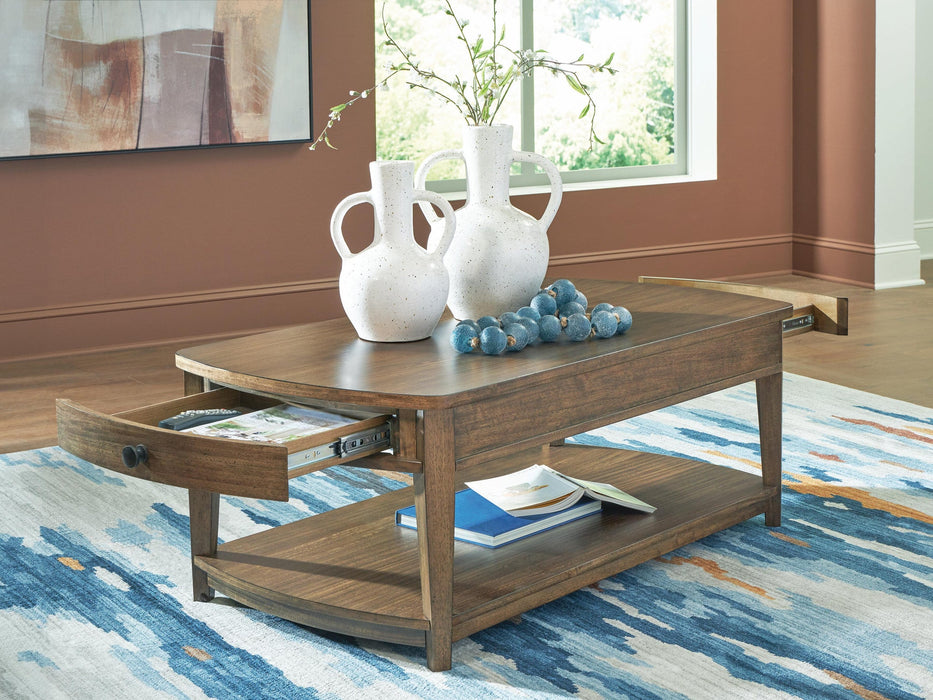 Burkbyer Rectangular Cocktail Table