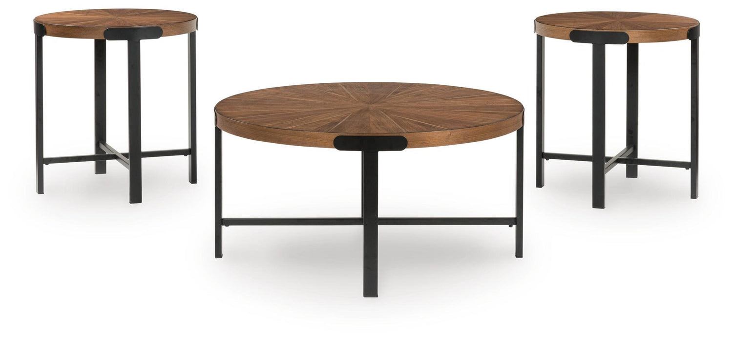 Crosstrail Occasional Table Set (3/CN)