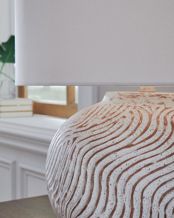 Vien Terracotta Table Lamp (1/CN)