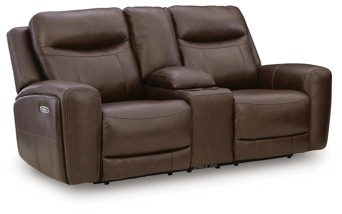 Gravier PWR REC Loveseat/CON/ADJ HDRST