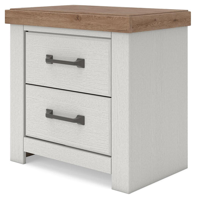 Savonport Two Drawer Night Stand