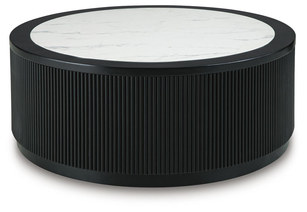 Grayman Round Cocktail Table