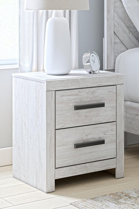 Cayboni Full Panel Bed, Dresser, Mirror, Chest and Nightstand