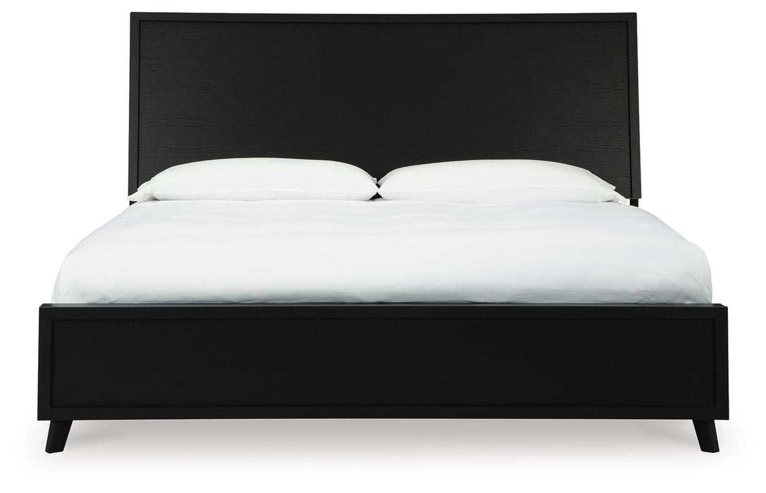 Danziar Queen Panel Bed, Dresser, Mirror, Chest and Nightstand