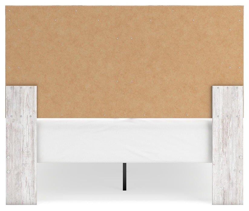 Cayboni Queen Panel Bed with Mirrored Dresser and Nightstand
