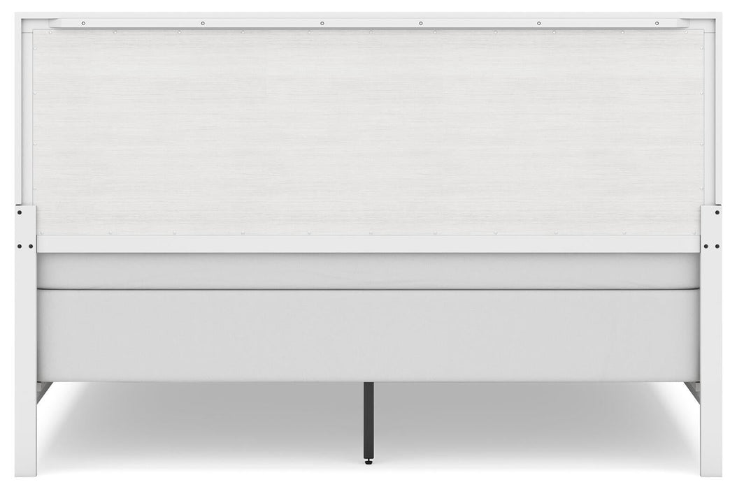 Binterglen King Panel Bed, Dresser, Mirror, Chest and Nightstand