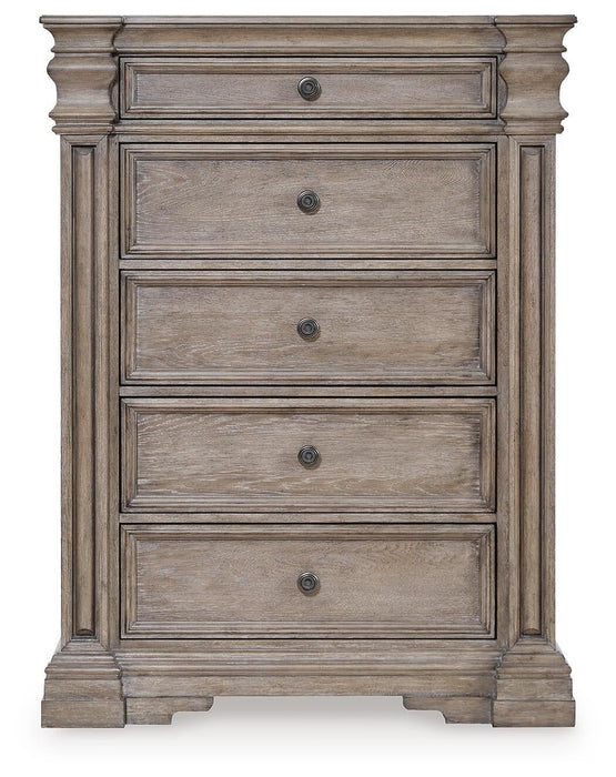 Blairhurst King Panel Bed, Dresser, Mirror, Chest and Nightstand