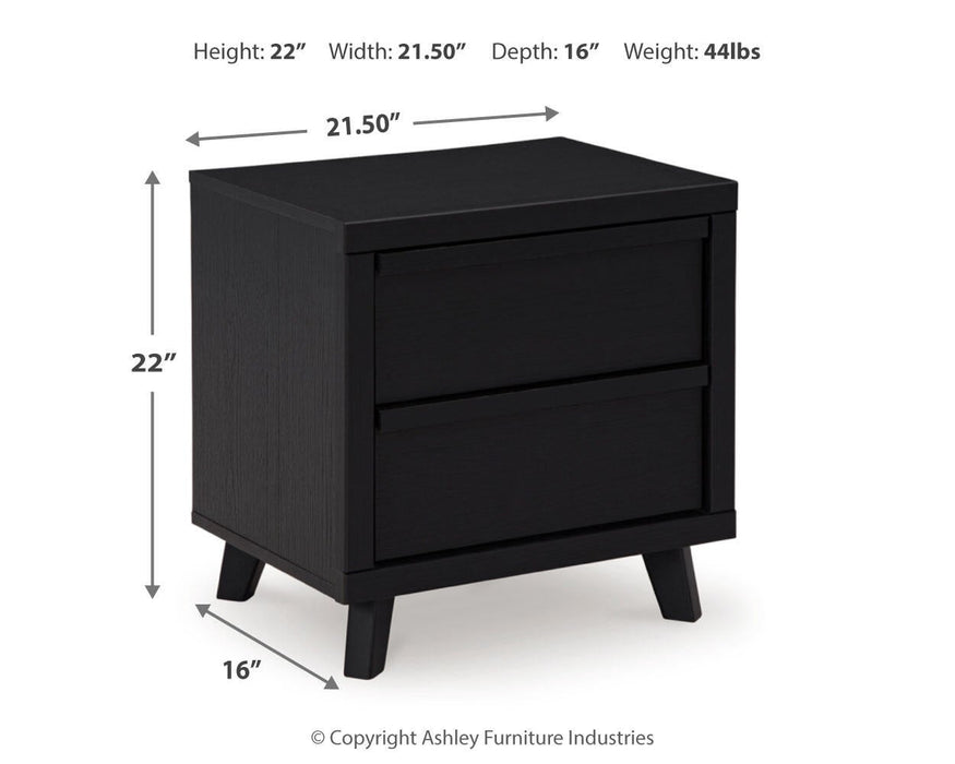 Danziar Queen Panel Headboard, Dresser, Mirror and Nightstand