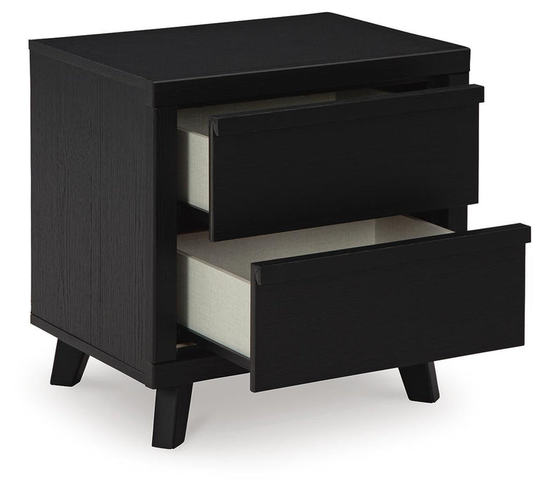 Danziar King Panel Headboard, Dresser, Mirror and Nightstand