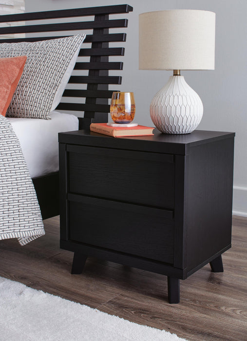 Danziar King Panel Headboard, Dresser, Mirror and Nightstand