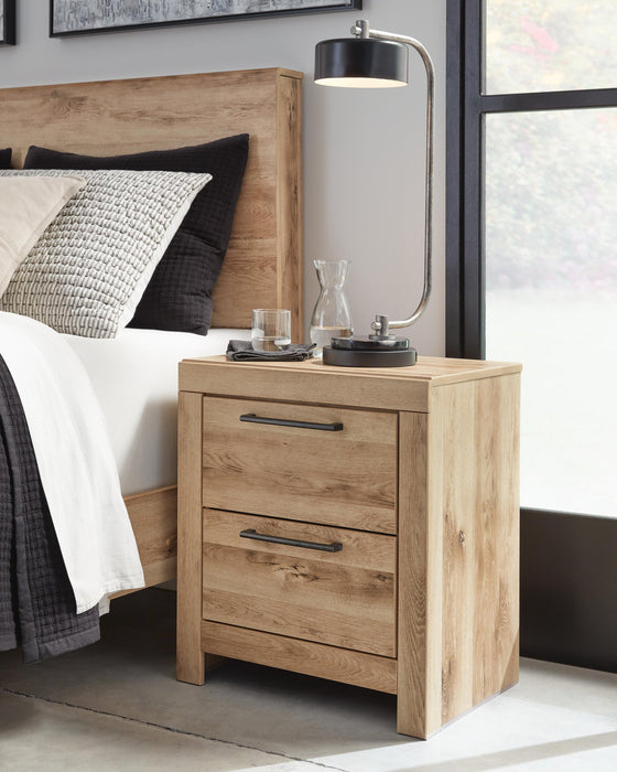 Hyanna Queen Panel Headboard, Dresser, Mirror and Nightstand