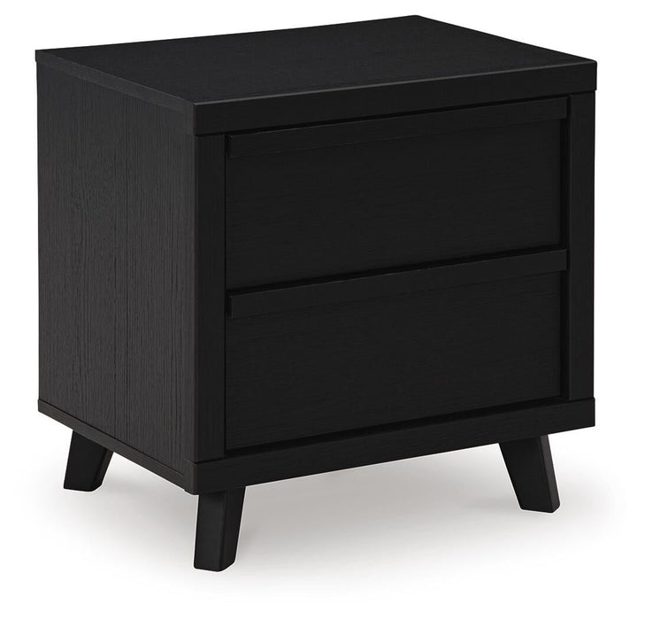 Danziar King Panel Bed, Dresser, Mirror, Chest and Nightstand