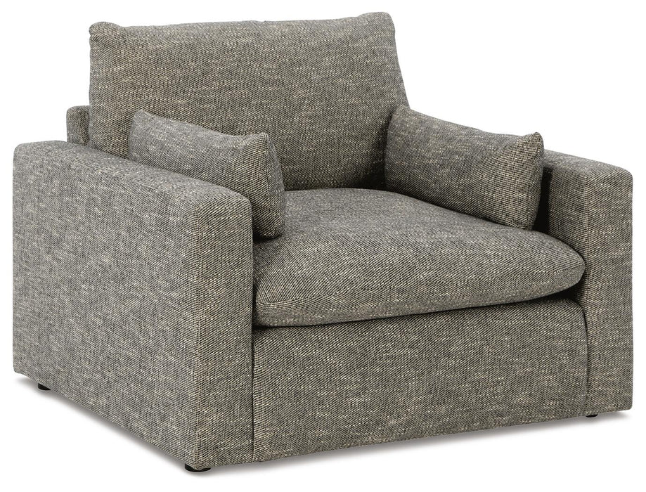 Dramatic Chair and Ottoman