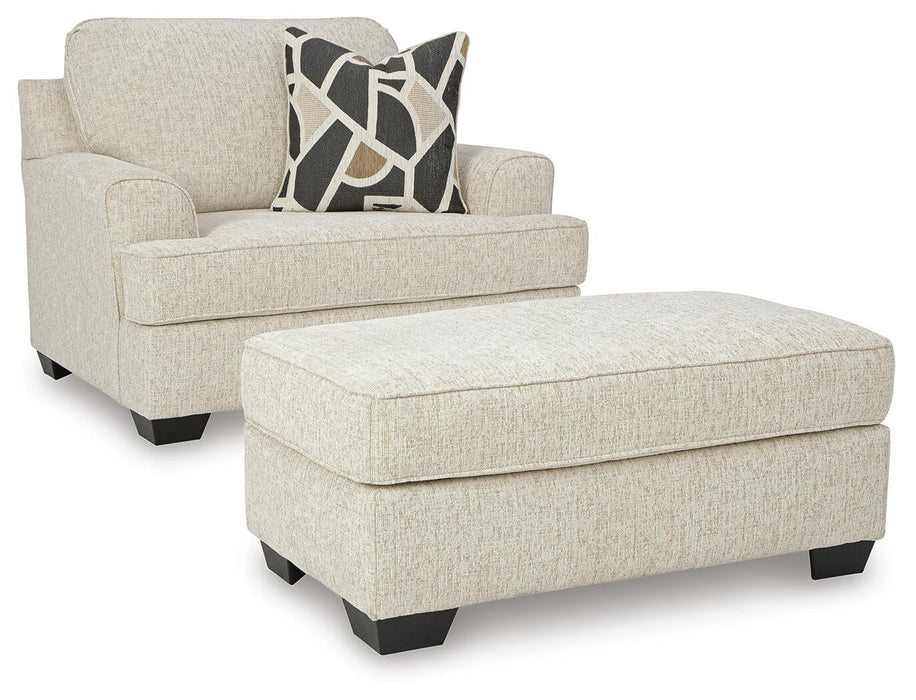 Heartcort Chair and Ottoman
