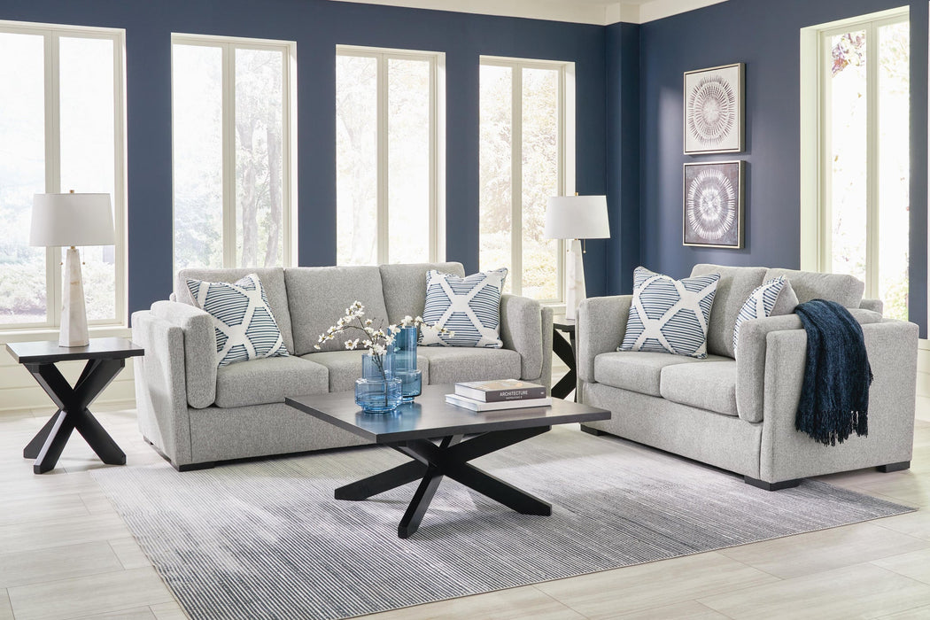Evansley Sofa and Loveseat