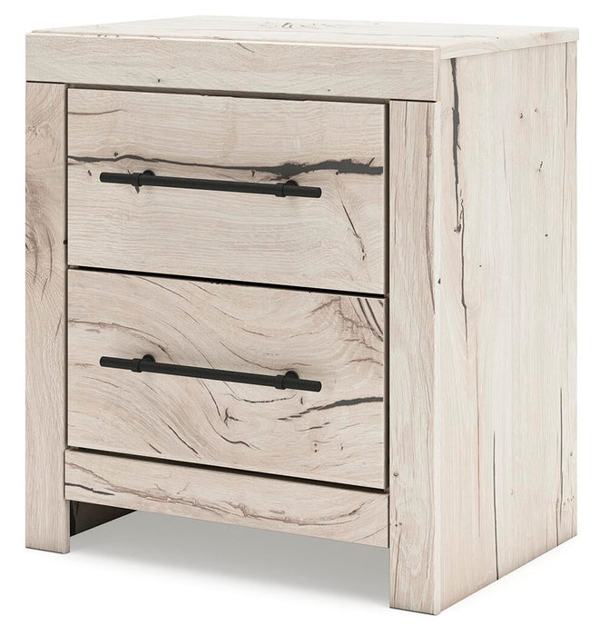 Lawroy King Panel Bed, Dresser, Mirror and Nightstand