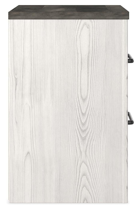 Gerridan Queen Panel Bed, Dresser, Mirror, Chest and Nightstand