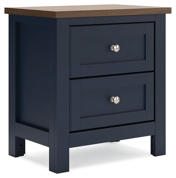 Landocken Queen Panel Bed, Dresser, Mirror and Nightstand