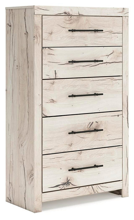 Lawroy Queen Panel Headboard, Dresser, Mirror, Chest and Nightstand