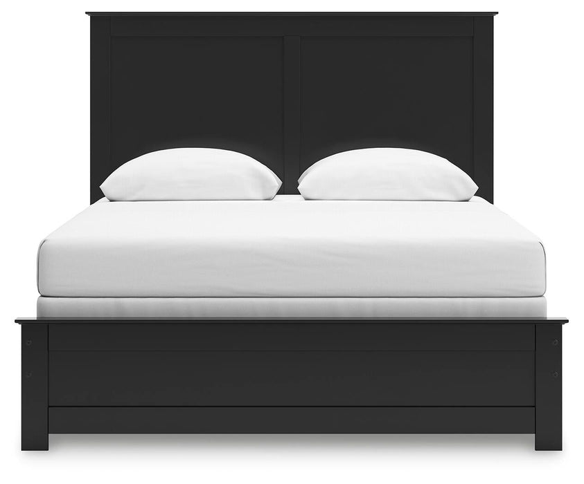 Maribel Queen Panel Bed, Dresser, Mirror and Nightstand