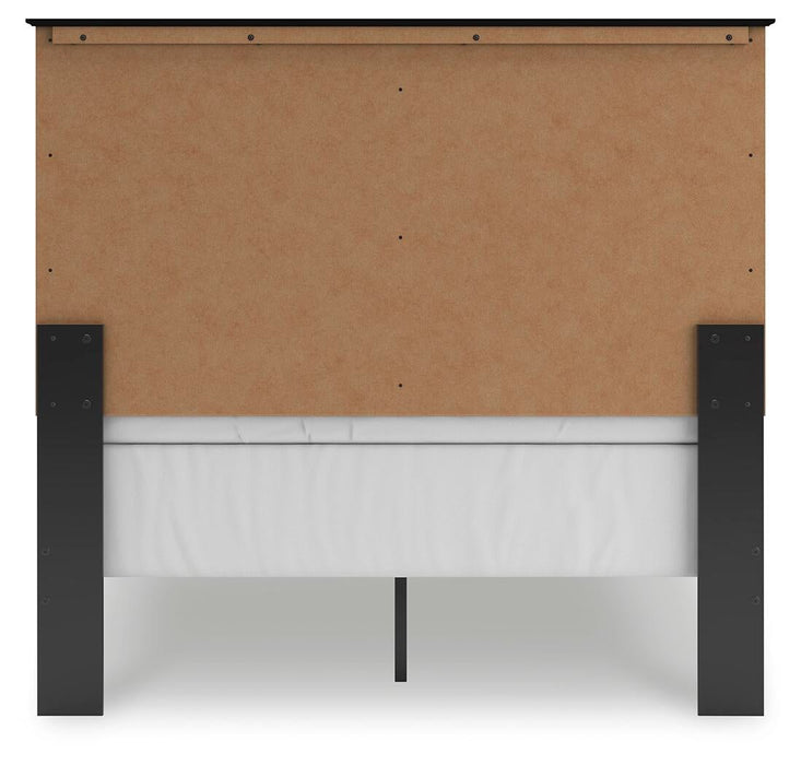 Maribel Full Panel Bed, Dresser and Mirror