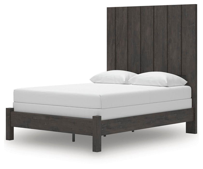 Parlayon Queen Panel Bed, Dresser, Mirror and Nightstand