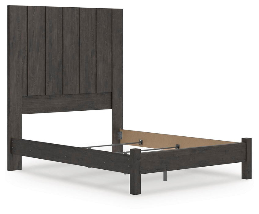 Parlayon Queen Panel Bed, Dresser, Mirror and Nightstand