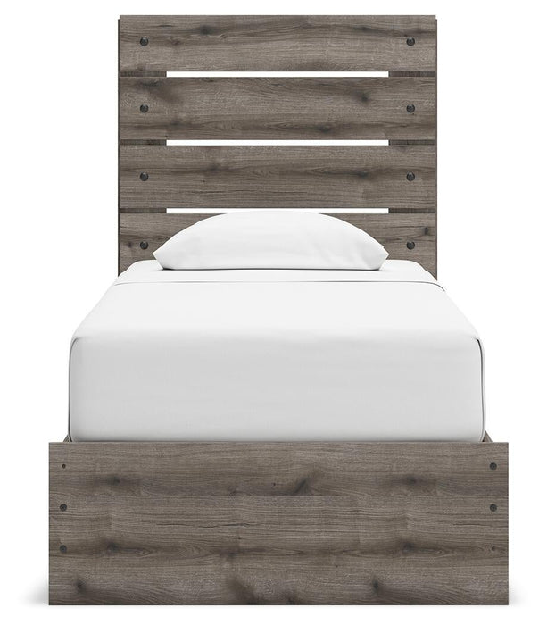 Urbanoore Twin Panel Storage Bed, Dresser, Mirror and Nightstand