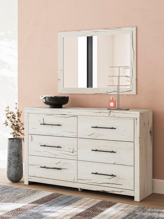 Lawroy Full Panel Bed, Dresser, Mirror and Nightstand
