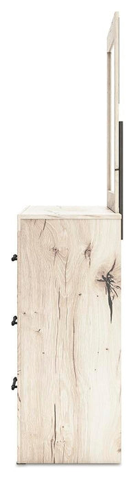 Lawroy King Panel Headboard, Dresser and Mirror