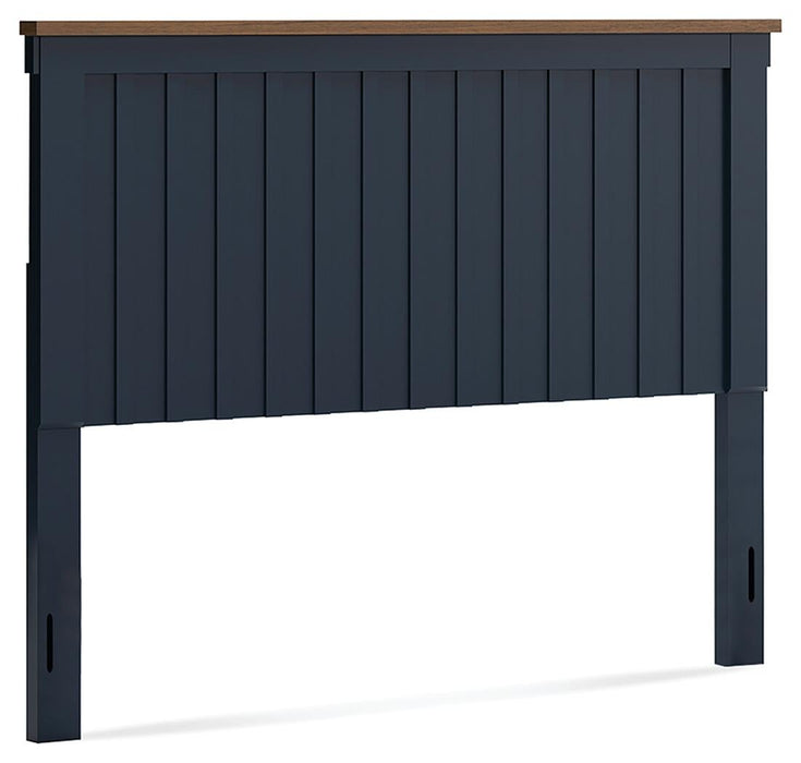 Landocken Queen Panel Headboard, Dresser and Mirror